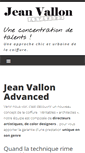 Mobile Screenshot of jeanvallon-advanced.com