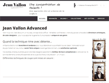 Tablet Screenshot of jeanvallon-advanced.com